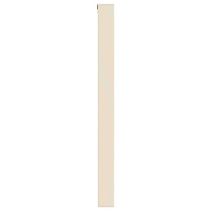 Muurdisplaykast met plank Beige 98 x 4,5 x 55 cm Bewerkt hout
