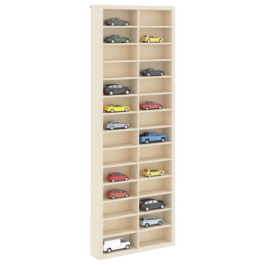 Display Case met opslag Bruin 21 x 4,5 x 59 cm Bewerkt hout
