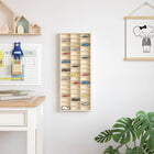 Wall Display Cabinet with Shelf Beige 30 x 4.5 x 75 cm Engineered Wood