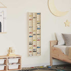 Wall display cabinet with shelf Beige 30 x 4.5 x 96 cm Engineered wood
