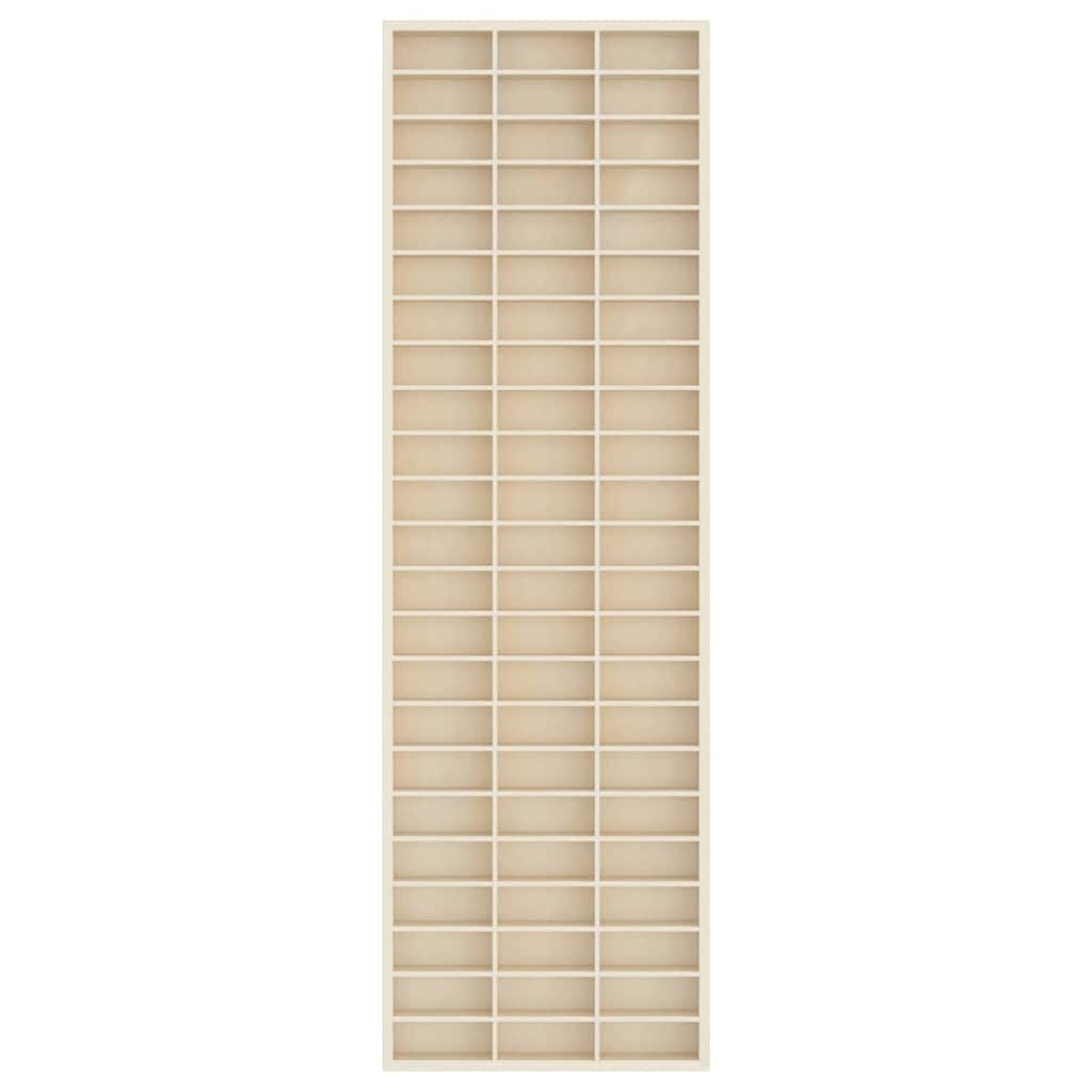 Display Case met opslag Bruin 30 x 4.5 x 96 cm Bewerkt hout