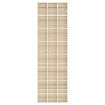 Display Case met opslag Bruin 30 x 4.5 x 96 cm Bewerkt hout