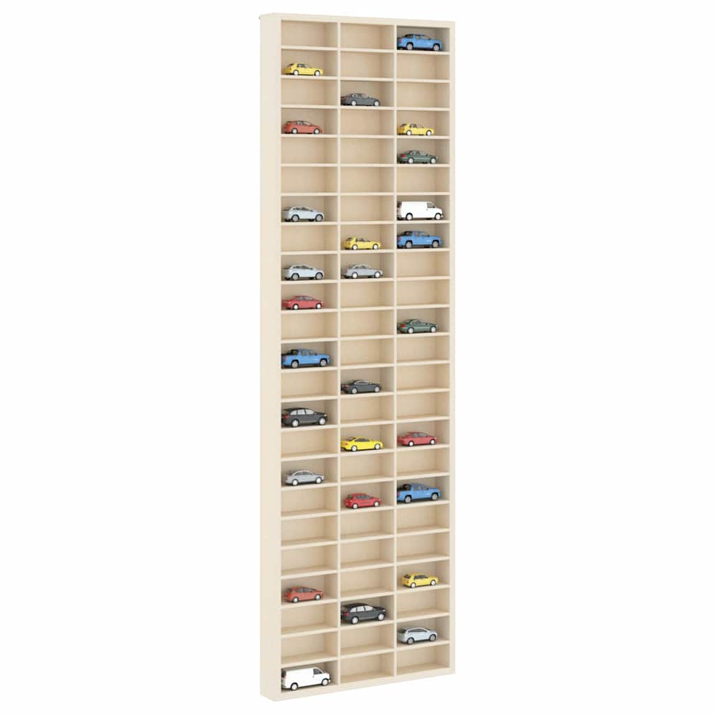 Display Case met opslag Bruin 30 x 4.5 x 96 cm Bewerkt hout