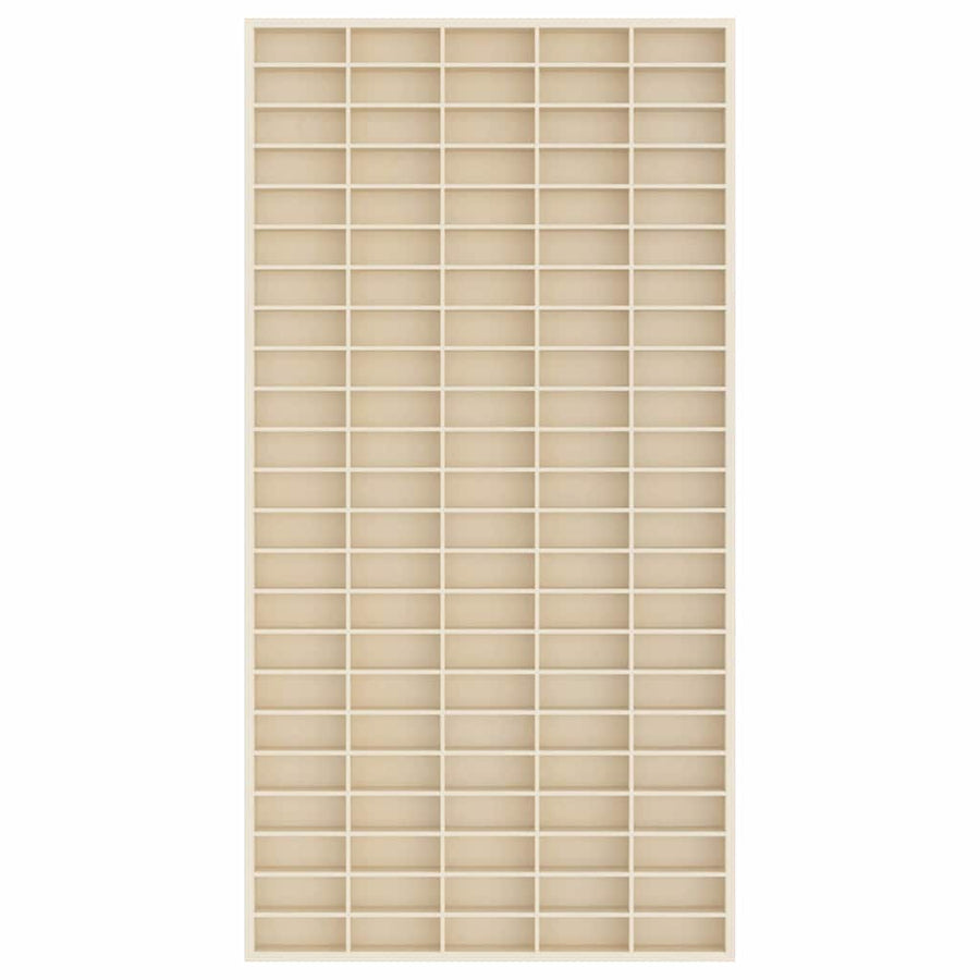 Display Case met opslag Bruin 50 x 4,5 x 96 cm Bewerkt hout