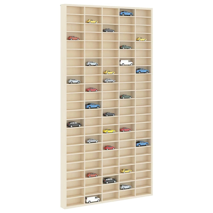 Display Case met opslag Bruin 50 x 4,5 x 96 cm Bewerkt hout