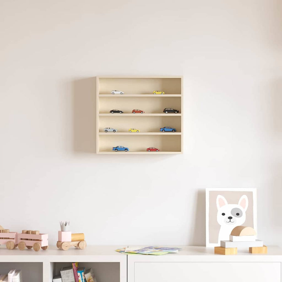 Houten verzameldisplaycase Bruin 40 x 8,5 x 37 cm Multiplex
