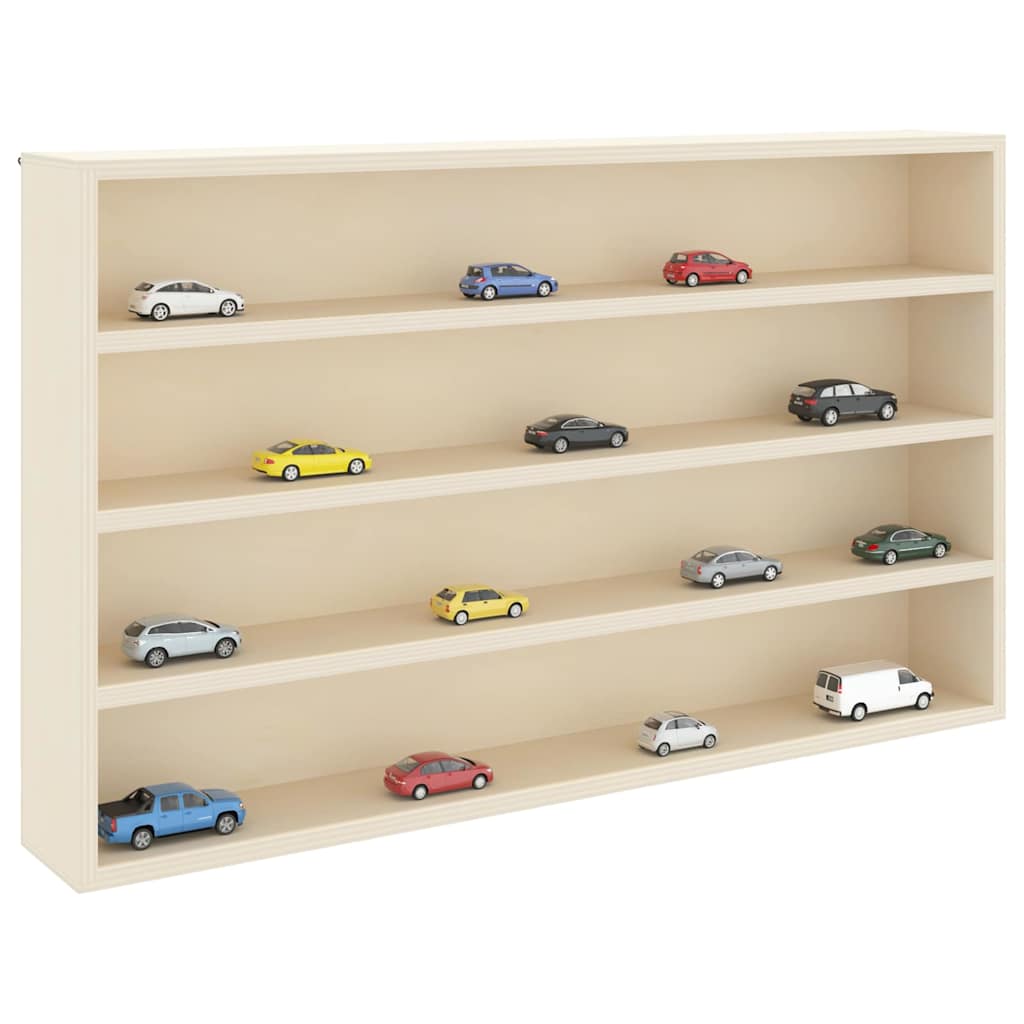 Houten verzameldisplaycase Bruin 60 x 8.5 x 37 cm Multiplex