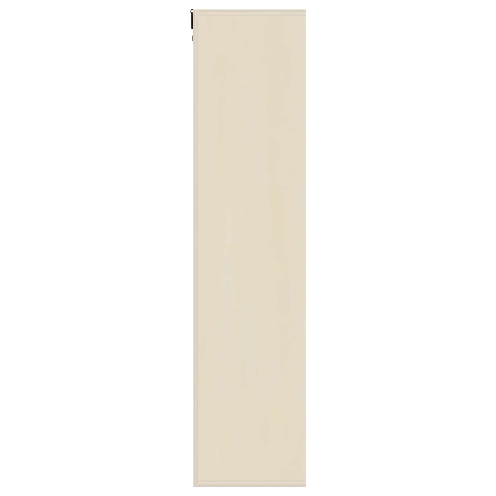 Muurdisplaykast met plank Beige 80 x 8,5 x 36 cm Bewerkt hout