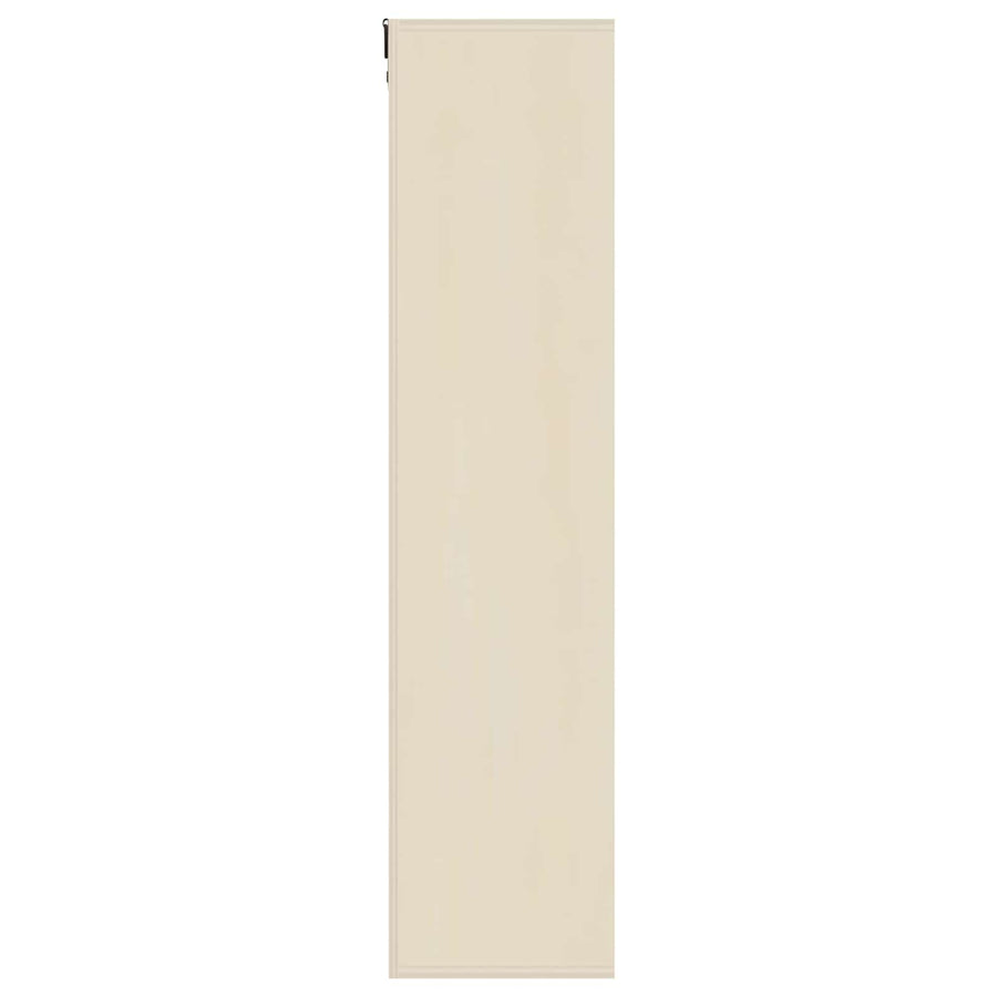 Muurdisplaykast met plank Beige 80 x 8,5 x 36 cm Bewerkt hout