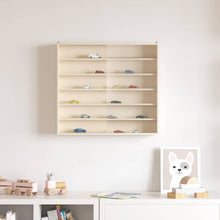 Muurdisplaykast met plank Beige 60 x 8,5 x 54 cm Multiplex