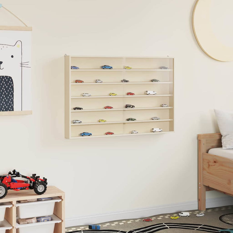 Houten verzameldisplaycase Bruin 80 x 8.5 x 54 cm Multiplex