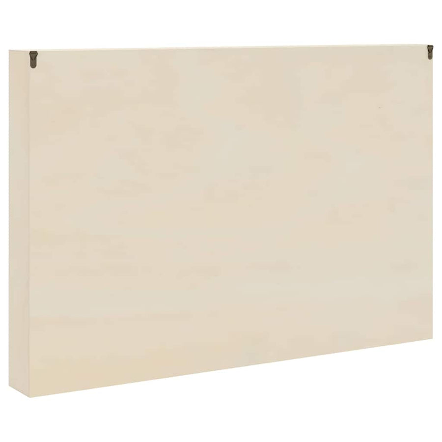 Houten verzameldisplaycase Bruin 80 x 8.5 x 54 cm Multiplex