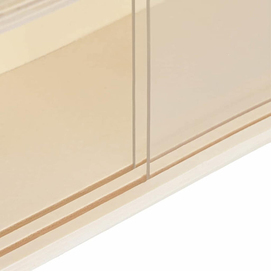 Muurdisplaykast met plank Beige 100 x 8,5 x 54 cm Multiplex