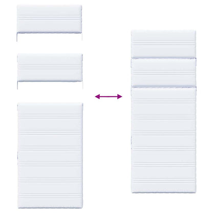 Schuimmatras Wit 80 x 200 cm Schuim