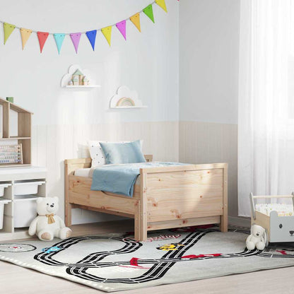Uitbreidbaar Bedframe voor Kinderen Bruin 80 x 130 / 165 / 200 cm