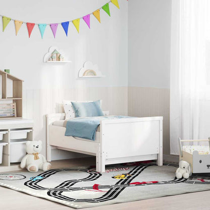 Uitbreidbaar Bedframe voor Kinderen Wit 80 x 130 / 165 / 200 cm