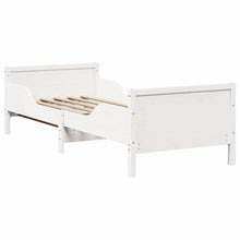 Uitbreidbaar Bedframe voor Kinderen Wit 80 x 130 / 165 / 200 cm