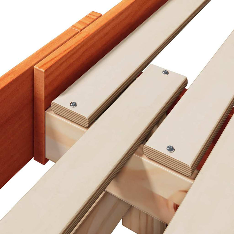 Uitbreidbaar Bedframe voor Kinderen Other Wasbruin