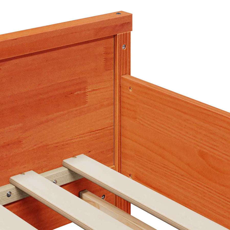 Uitbreidbaar Bedframe voor Kinderen Other Wasbruin