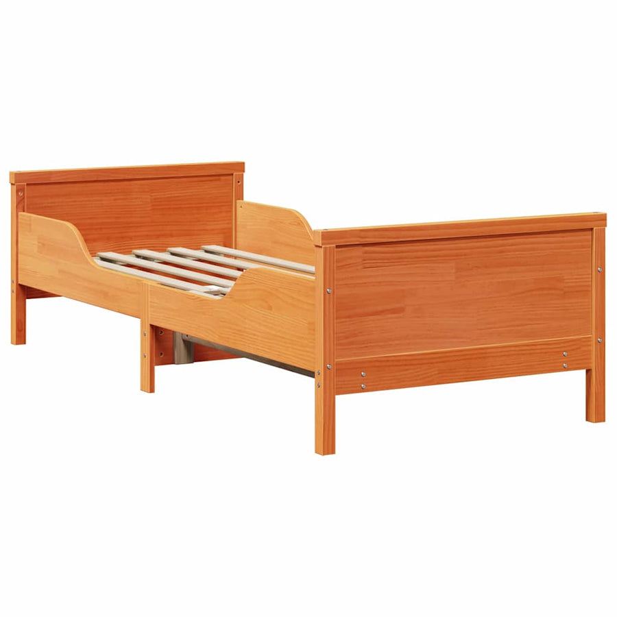 Uitbreidbaar Bedframe voor Kinderen Other Wasbruin