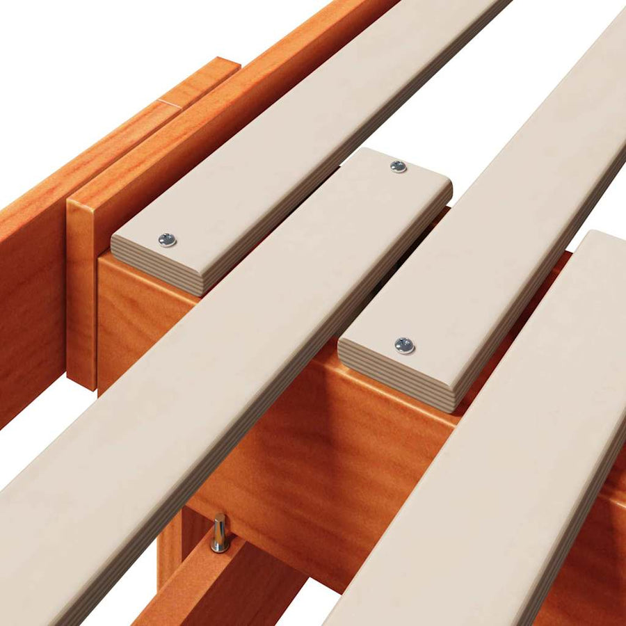 Uitbreidbaar Bedframe voor Kinderen Other Wasbruin