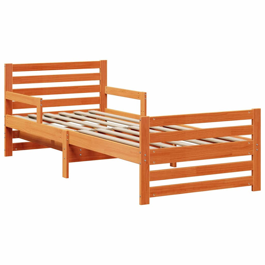 Uitbreidbaar Bedframe voor Kinderen Other Wasbruin