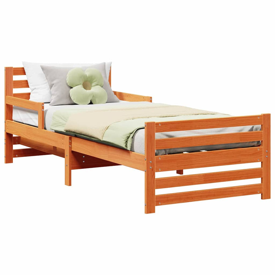 Uitbreidbaar Bedframe voor Kinderen Other Wasbruin