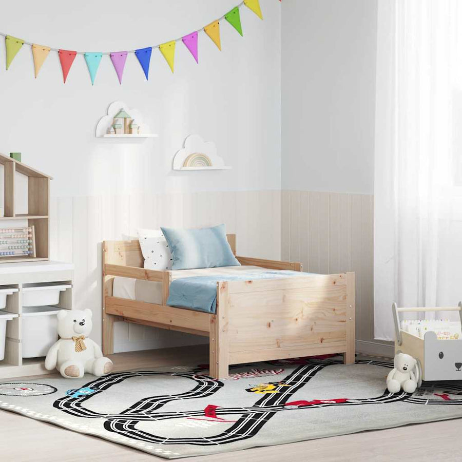 Uitbreidbaar Bedframe voor Kinderen Bruin 80 x 130 / 165 / 200 cm