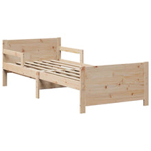 Uitbreidbaar Bedframe voor Kinderen Bruin 80 x 130 / 165 / 200 cm