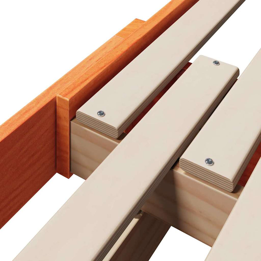Uitbreidbaar Bedframe voor Kinderen Other Wasbruin
