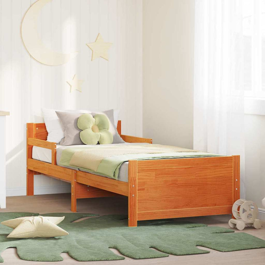 Uitbreidbaar Bedframe voor Kinderen Other Wasbruin