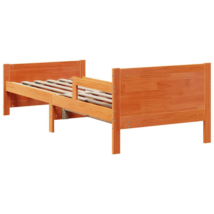 Uitbreidbaar Bedframe voor Kinderen Other Wasbruin