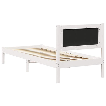 Bedframe Lichtgrijs 80 x 200 cm Massief grenenhout