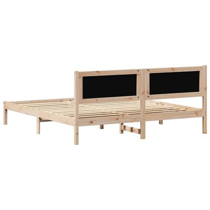 Bedframe met hoofdeinde Taupe 160 x 200 cm Stof