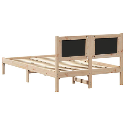Bedframe met Gevoerd Hoofdgedeelte Donkergrijs 120 x 200 cm