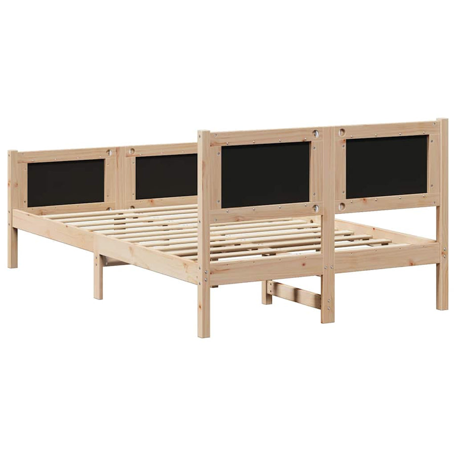 Bedframe met hoofdeinde Taupe 120 x 200 cm Stof