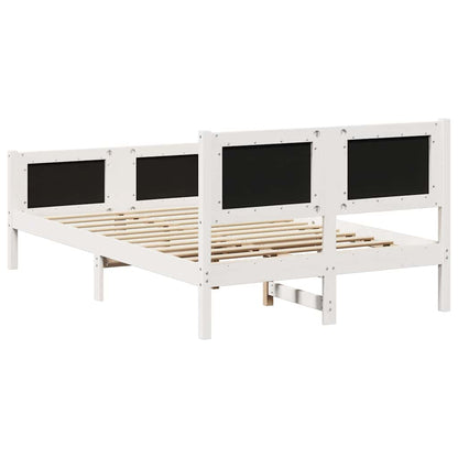 Bedframe met hoofdeinde Lichtgrijs 120 x 190 cm Stof