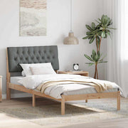Bedframe 100x200 cm massief grenenhout bruin