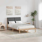 Bedframe massief grenenhout 120x200 cm bruin