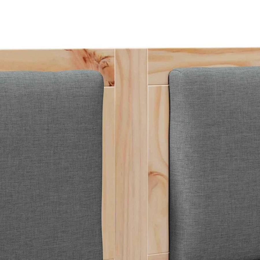 Hoofdbord Anders Bruin 200 cm Massief grenenhout