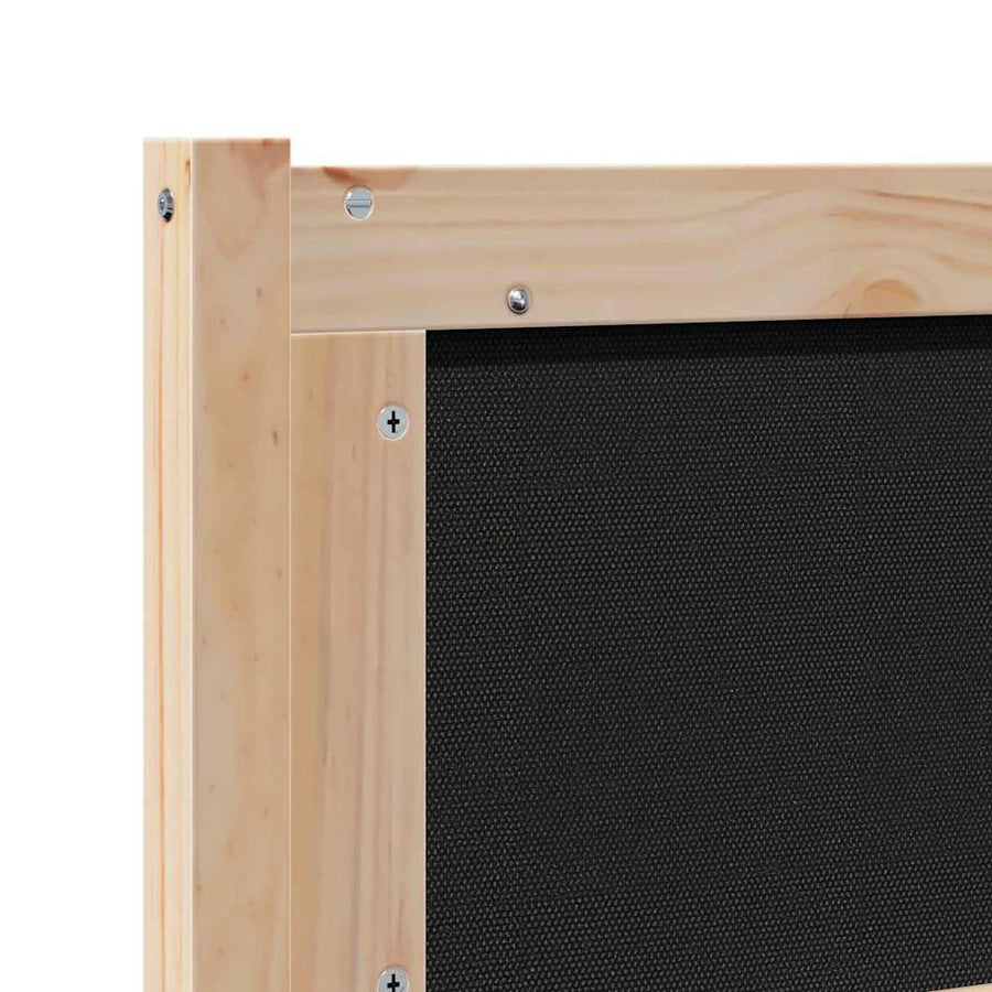 Hoofdbord Anders Bruin 200 cm Massief grenenhout