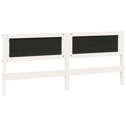 Hoofdbord Anders Wit 200 cm Massief grenenhout