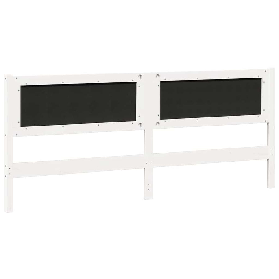 Hoofdbord Anders Wit 200 cm Massief grenenhout