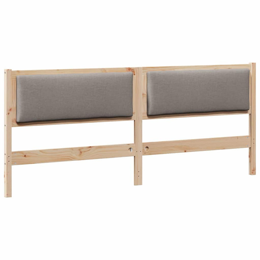 Hoofdbord Anders Bruin 180 cm Massief grenenhout