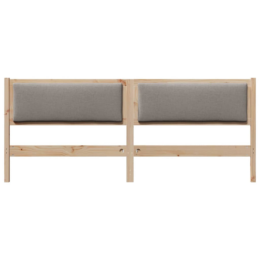 Hoofdbord Anders Bruin 180 cm Massief grenenhout