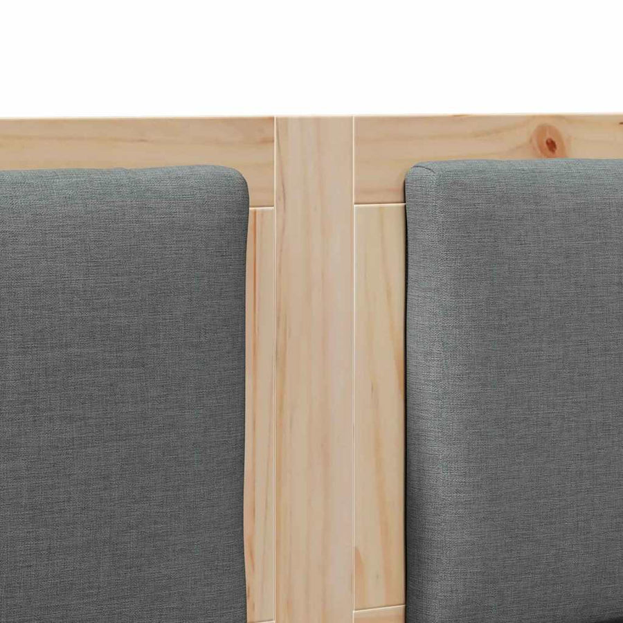 Hoofdbord Anders Bruin 160 cm Massief grenenhout
