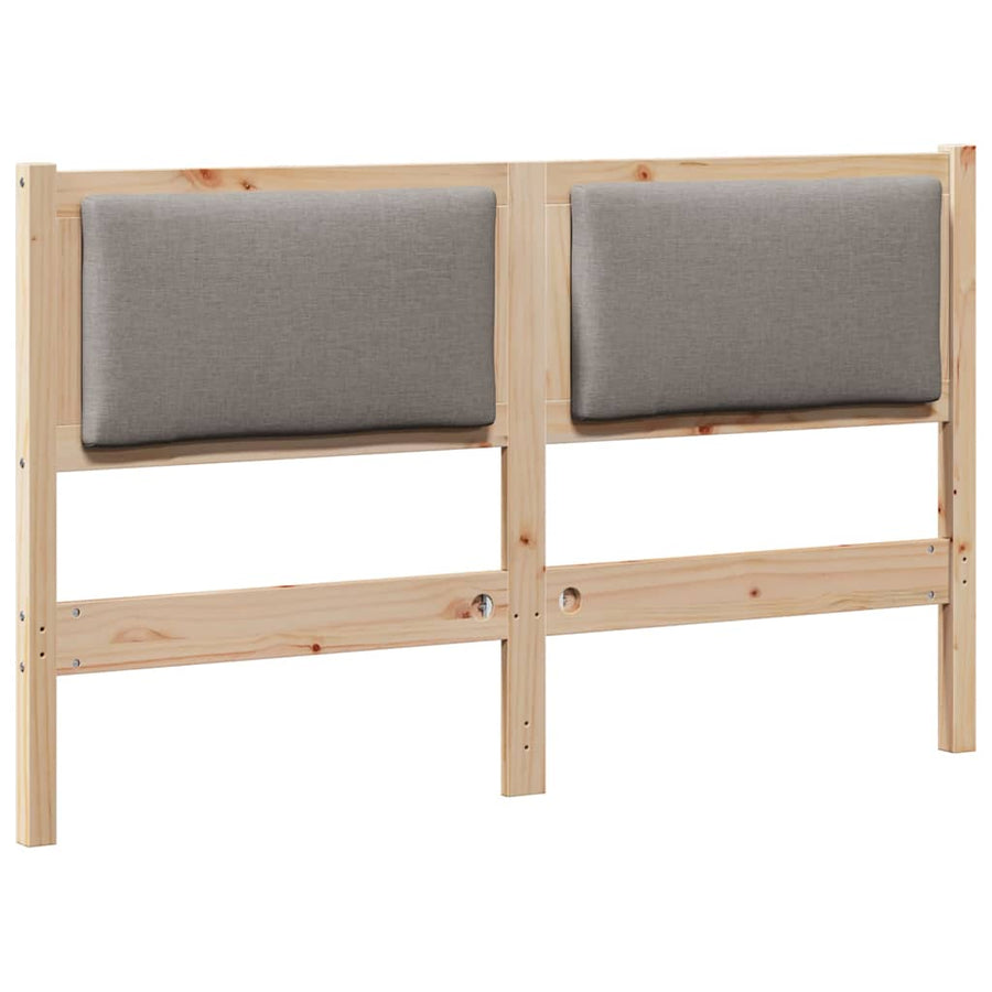 Hoofdbord Anders Bruin 160 cm Massief grenenhout