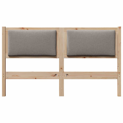 Hoofdbord Anders Bruin 160 cm Massief grenenhout