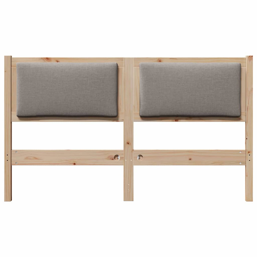 Hoofdbord Anders Bruin 160 cm Massief grenenhout