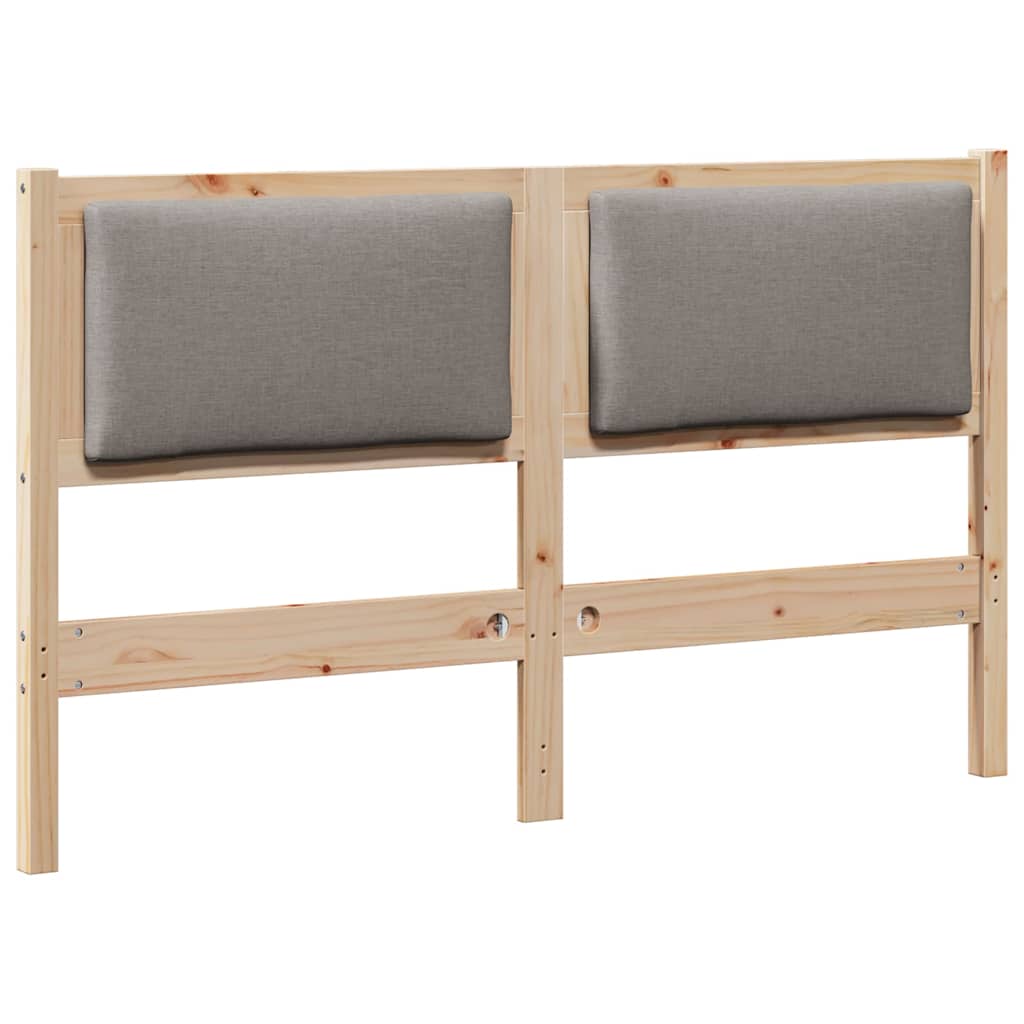 Hoofdbord Anders Bruin 150 cm Massief grenenhout